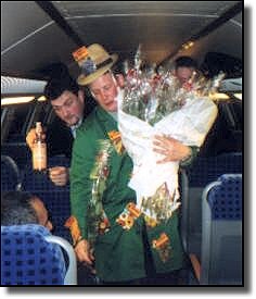 ....aber irgendwie stressig die ganzen Blumen an den Mann zu bringen!