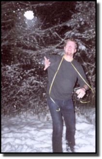 Dirk im Schnee (ker watn Spass... :o)