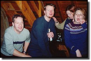 Frank, Dirk, Heike und Melle