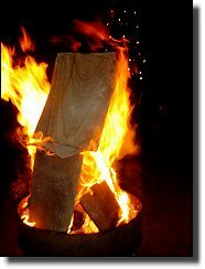 Am Lagerfeuer...
